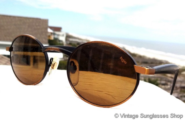 Revo 962/010 Oval Brown H20 Sunglasses Revo 962 010 RARE Oval Brown H2O polarized vintage  main image 4