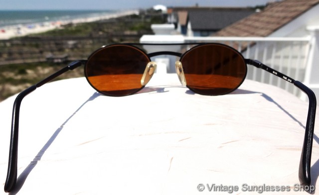 Revo 965 001 Advanced Oval Blue Mirror Sunglasses