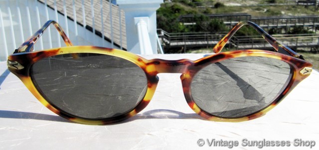 Revo 989 008 Feline Yellow Tortoise Shell Sunglasses display picture 2