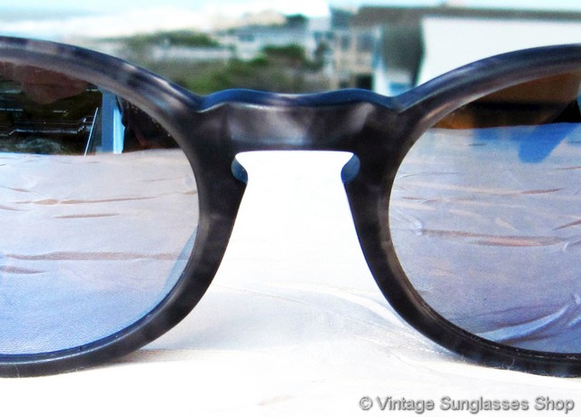 Vintage Revo Feline Sunglasses - Black Frames/Stealth Mirror Lense Revo 989 011 Feline Stealth Mirror Sunglasses main image 2