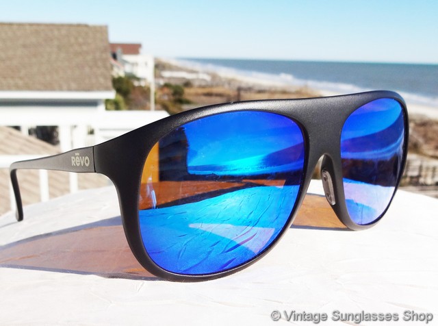 Revo 820 001 Aero Blue Mirror Sunglasses