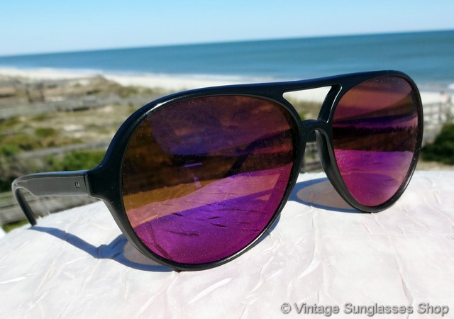 Revo Grand Venture Aviator Purple Mirror Sunglasses display picture 1