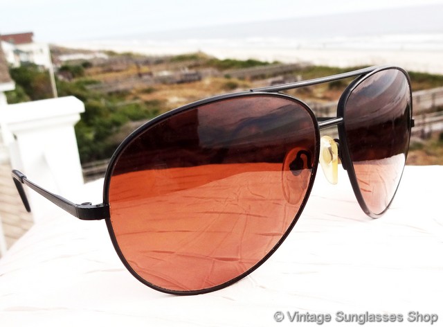 Serengeti 5222 Drivers Black Aviator Sunglasses