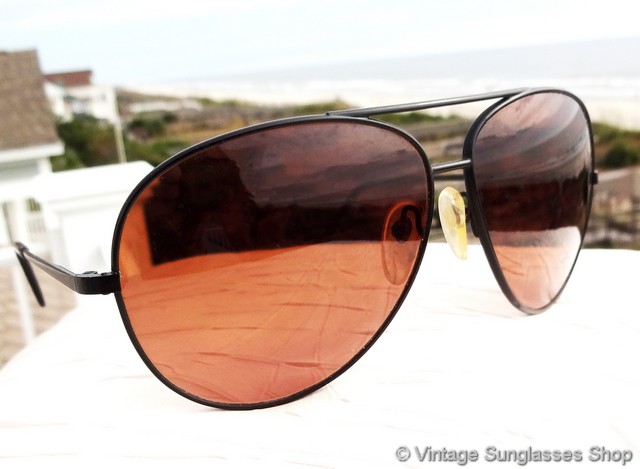 Serengeti 5222 Drivers Black Aviator Sunglasses