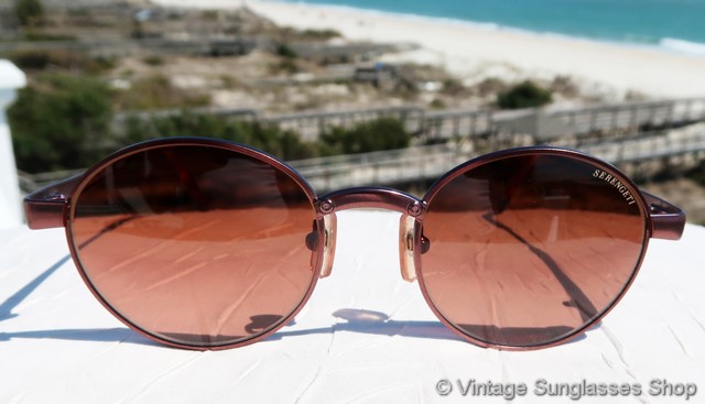 Serengeti 5606 Metro Transit Dark Rose Sunglasses display picture 2