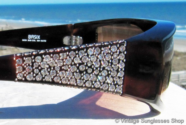 SALE Authentic Versace Sunglasses Basix Mod 809/Col 691 with Bling ? Versace Basix Mod 809 Col 691 Sunglasses main image 2