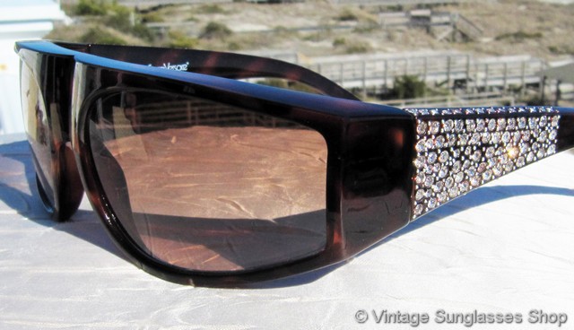 versace frames with rhinestones