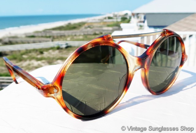 Versace 491 950 Tortoise Shell Sunglasses display picture 2