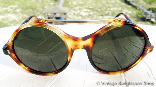 Versace 491 950 Tortoise Shell Sunglasses display picture 3