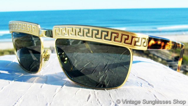 versace sunglasses greek key