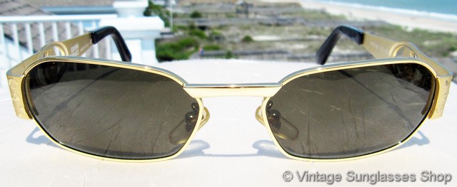 Versace S52 Col 030 Gold Medusa Head Sunglasses