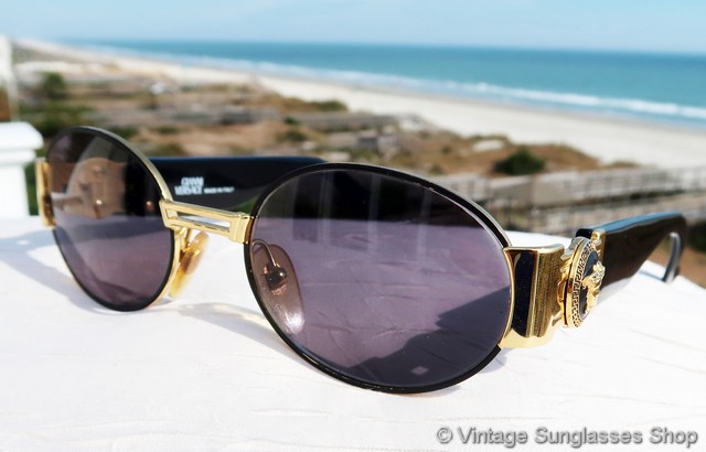 Vintage Gianni Versace Medusa Sunglasses Mod.291/M Col.900 Authentic w/ COA RARE Versace sunglasses gianni rare - Gem main image 3