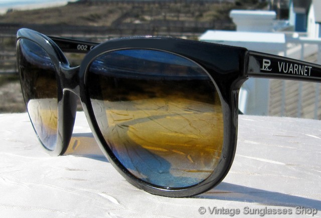 Vuarnet 002 Black Nautilux Sunglasses