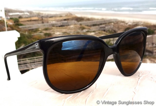 Vintage Vuarnet Sunglasses 002 Blue Metal CableHook PX5000 Mineral Lens 50% OFF 