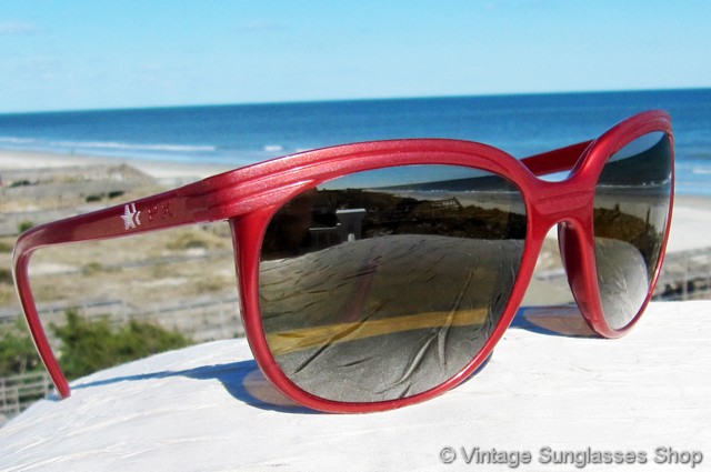 Vuarnet 002 Skilynx Red Olympics Sunglasses