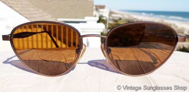 Lunettes De Soleil Vuarnet Vintage - Modèle Px2000 - Monture Orange - Neuf Sans étiquette - Style Rétro