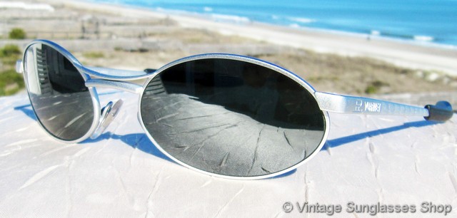 Vuarnet 057 PX-3000 Etched Silver Sunglasses display picture 1