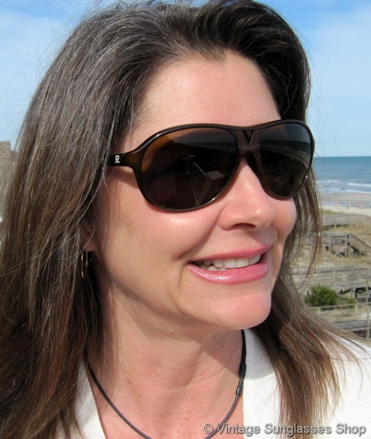 Vuarnet 085 Brown PX-2000 Sunglasses display picture 1