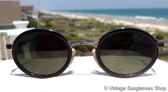 Vuarnet 437 Black PX-3000 Sunglasses