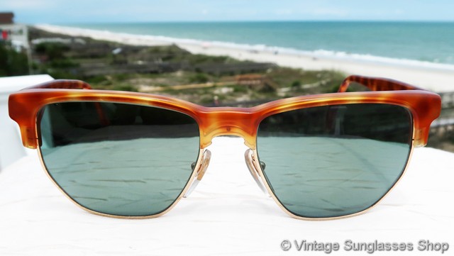 Vuarnet 438 Blond Tortoise PX3000 Sunglasses