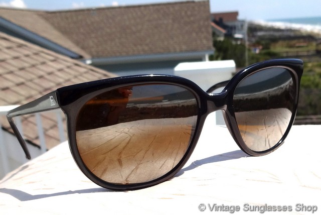 NEW Vintage Vuarnet Sunglasses PX3000 Lens Black Nylon Frame 025 NWT 