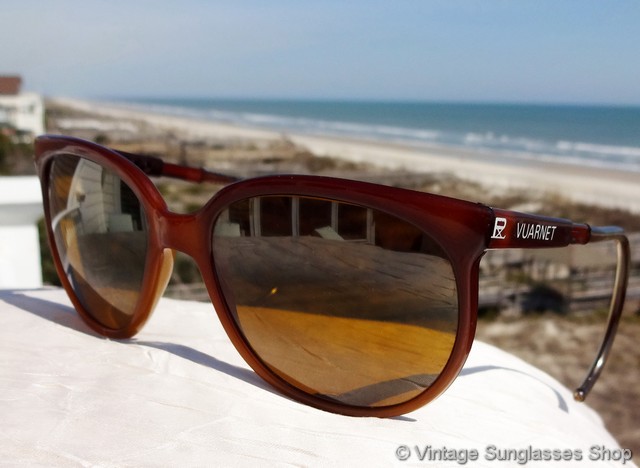Vuarnet 002 Skilynx Brown Outdoorsman Sunglasses